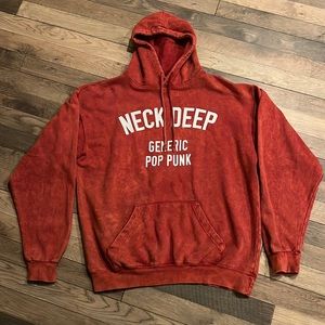 Neck Deep dye hoodie